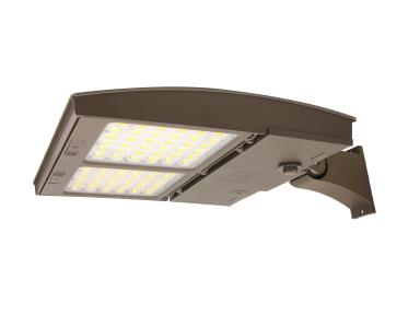 MaxLite M150HC3M-WCSBFCR M Series 100/125/150W, Changeable Lens 3M, 277-480V, 3/4/5K, Bronze, Flexible Arm Mount, C-MAX Ready