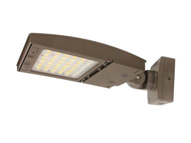 MaxLite M55UC3G-WCSBVCRRPCE2 M Series 30/42/55W, Changeable Lens 3G, 3/4/5K, Bronze, Variable Mount, C-MAX Ready, 3 Pin Twist Lock Receptable, -20C EM