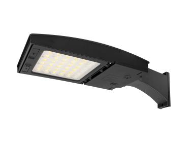 MaxLite M55UC4N-WCSLACR M Series 30/42/55W, Changeable Lens 4N, 3/4/5K, Black, Straight Arm, C-MAX Ready