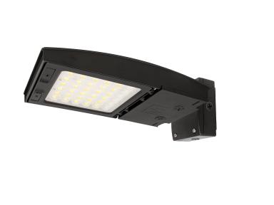 MaxLite M55UC4W-WCSLWCR M Series 30/42/55W, Changeable Lens 4W, 3/4/5K, Black, Wall Mount, C-MAX Ready