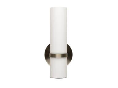 MaxLite ML9LAFBN09827- Wall Sconce LED Fleming Brushed Nickel - 9W, 120V, Triac Dimming, 80 CRI - CCT Selectable 2700/3000/4000K