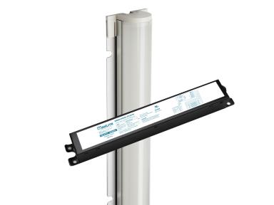 MaxLite MRBK-41LFH-40 Magnetic Retrofit Bar Kit 4FT 1 Lamp Frosted Lens 4000K High Setting (360MA)