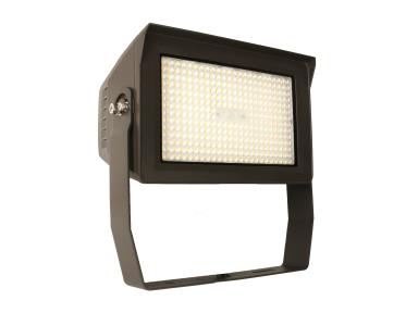 MaxLite MSF150UA-WCSBYPC Adjustable Beam Flood, 100/130/150W 120-277V, 0-10V Dimming, Adjustable Beam, WATTAGE/CCT Selectable, Bronze, Yoke, Photocell