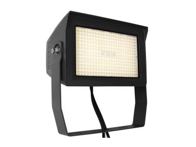 MaxLite MSF150UA-WCSLYPCTA Slim Flood, 100/130/150W 120-277V, 0-10V Dimming, Adjustable Beam, WATTAGE/CCT Selectable, Black, Yoke, Photocell - TAA