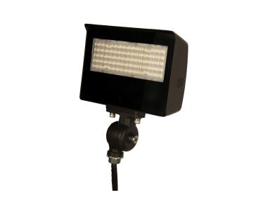 MaxLite MSF35UA-WCSBKTYPC Adjustable Beam Flood, 15/25/35W 120-277V, Adjustable Beam, WATTAGE/CCT Selectable, Bronze, Knuckle 1/2" Threaded Nipple Yoke Mount, Photocell