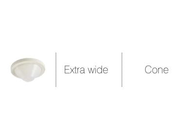 MaxLite MSITXLOD500LNSB Lens Occ Sensor Xwide 10' H X 60' Dia