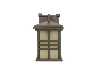 MaxLite OWL-MBBK-E26 Outdoor Wall Light, Mini Box Style, Black Finish, E26 Base Socket