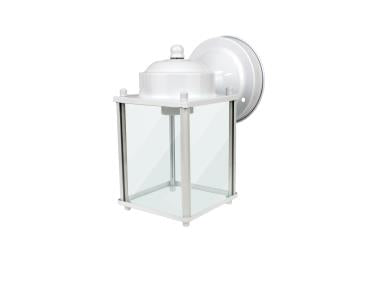 MaxLite OWL-WC-W-E26-ECO Outdoor Wall Light, White Colonial Style, White Finish, E26 Base Socket