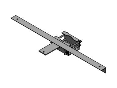 MaxLite PL-PXB3-GV Galvanized 3 Fixture Cross Arm