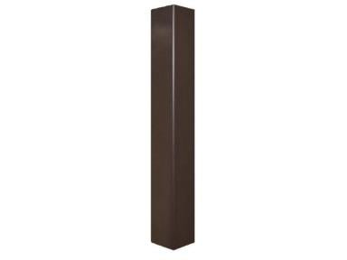 MaxLite PL-SA4-15E1-B Square Straight Aluminum 15', 4" Sq, 0.125", Ae Drill Hole Pattern, 4 Sides, Bronze