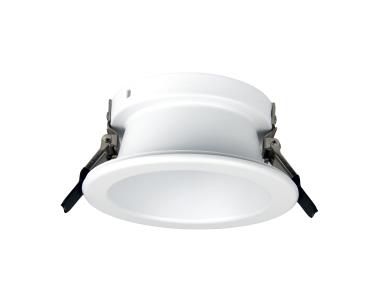 MaxLite RADR-4WWTA Recessed Architectural Downlight Reflector, 4" Round, White Reflector, White Trim, TAA