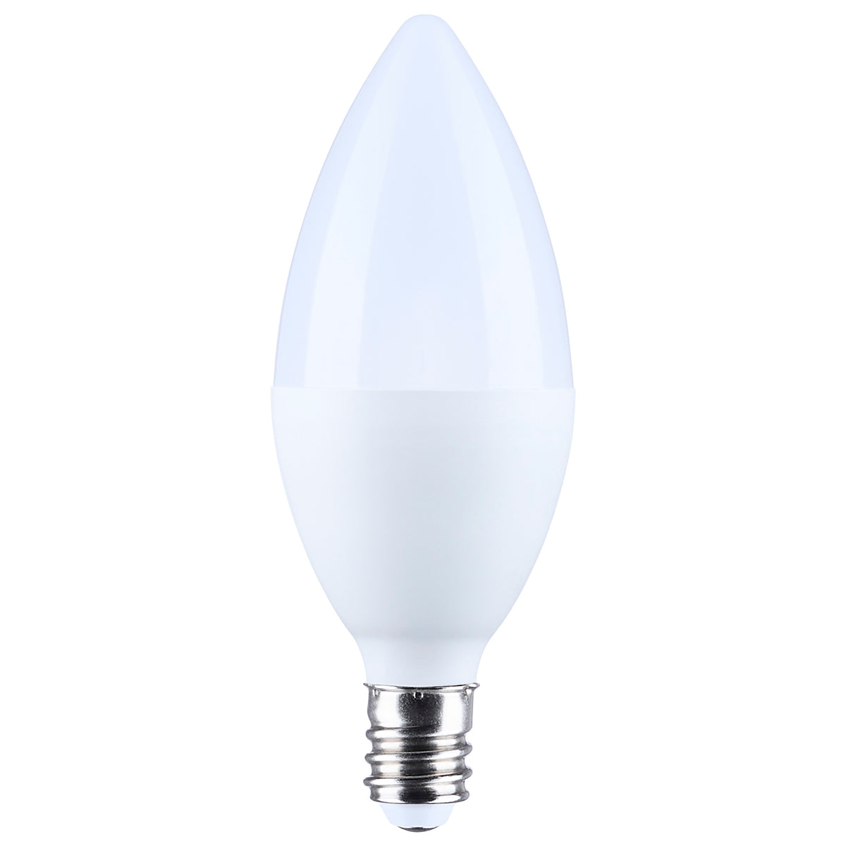Satco S11111 5.5W B11 CCT Selectable LED Light Bulb Candelabra Base