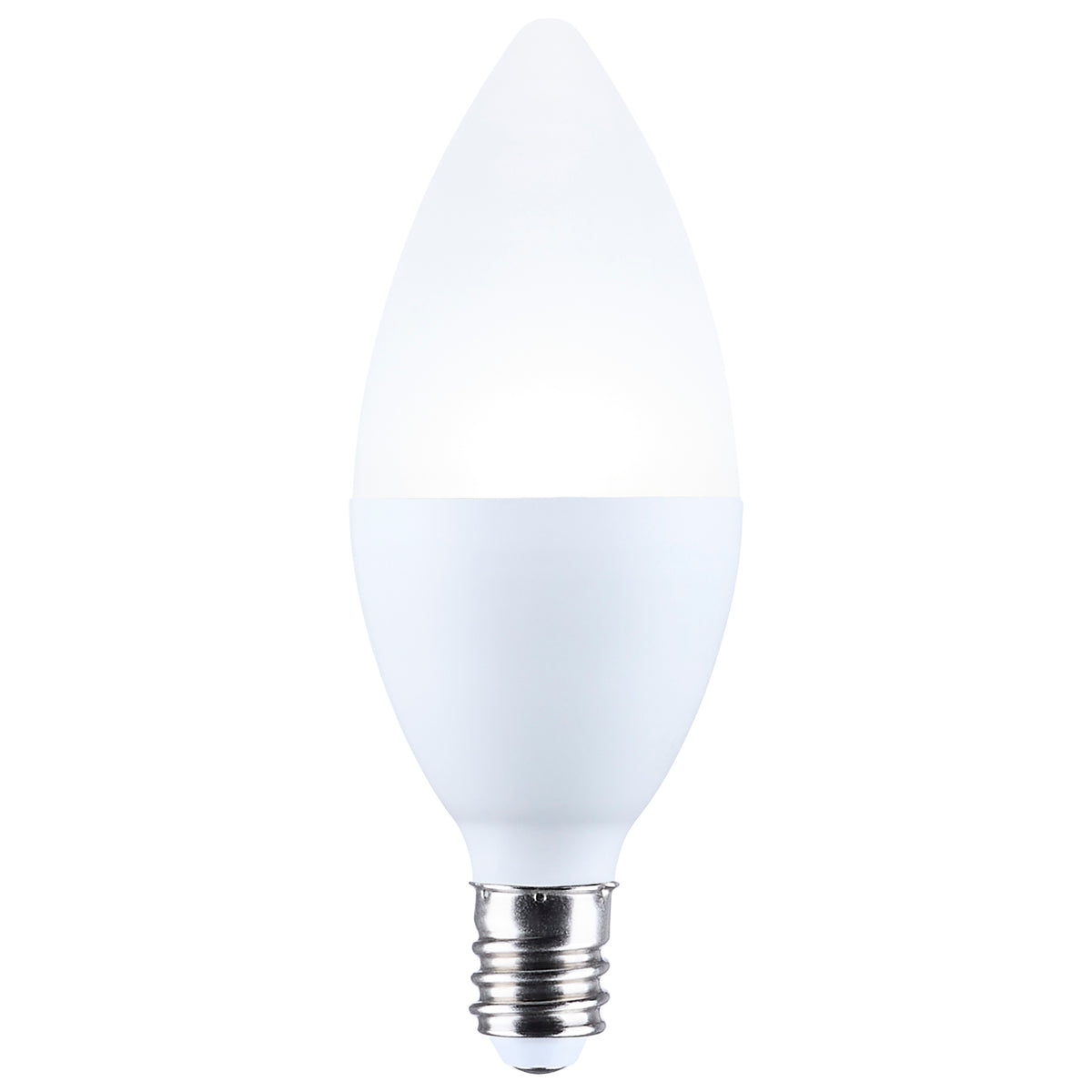 Satco S11111 5.5W B11 CCT Selectable LED Light Bulb Candelabra Base