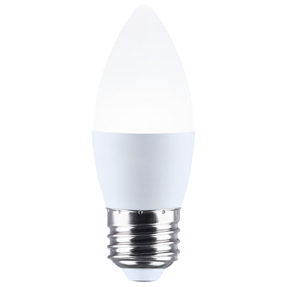 Satco S11112 5.5W B11 CCT Selectable LED Light Bulb Medium Base