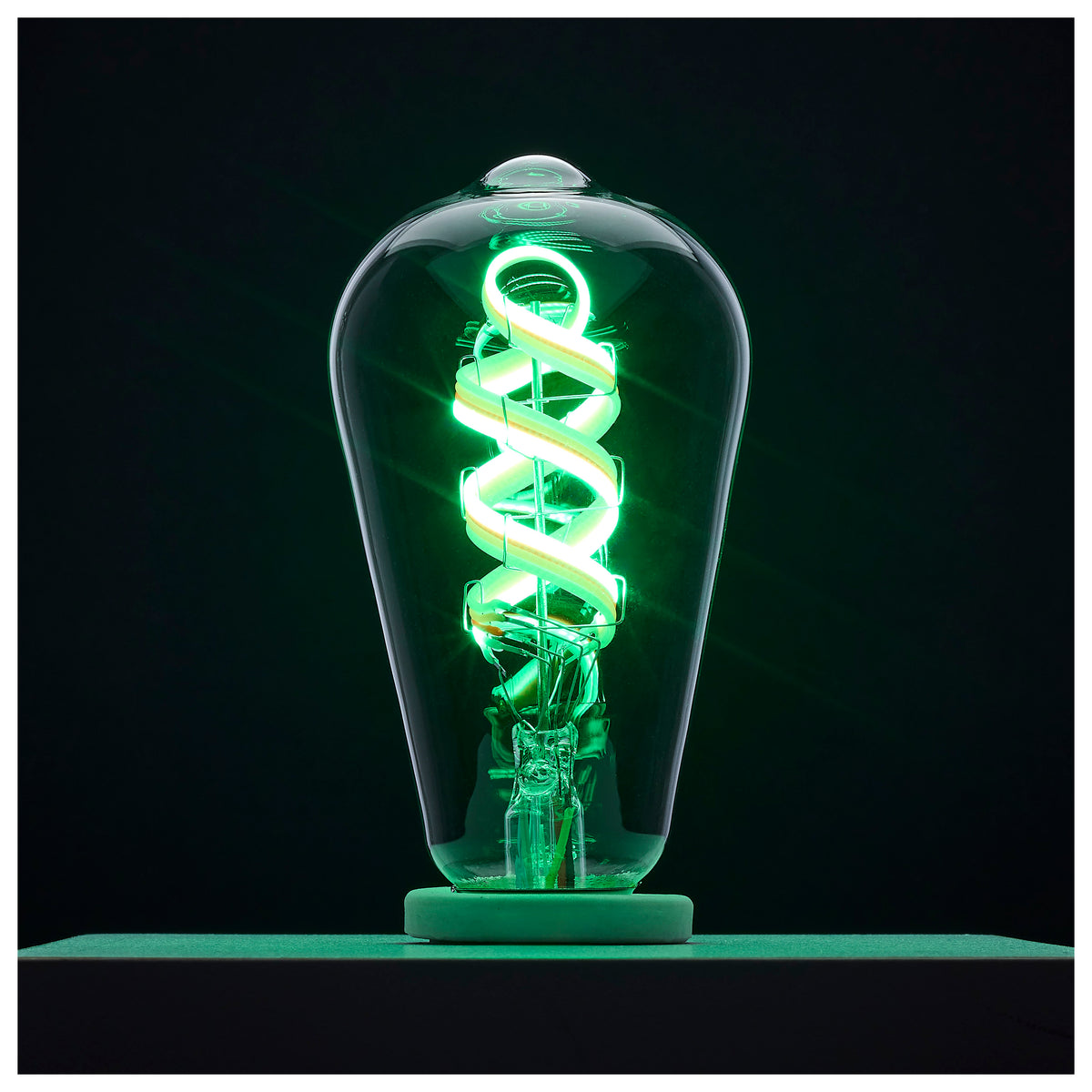 Satco S11240 6W ST19 CCT Selectable LED Light Bulb Medium Base