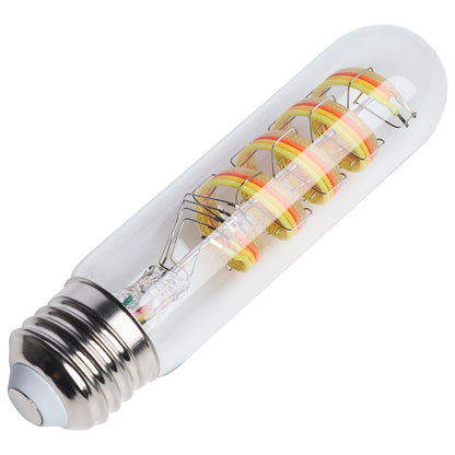 Satco S11245 5.5W T10 CCT Selectable LED Light Bulb Medium Base