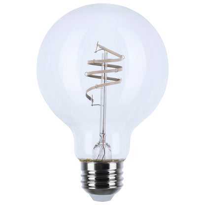 Satco S11531 6W G25 Soft White LED Light Bulb Medium Base