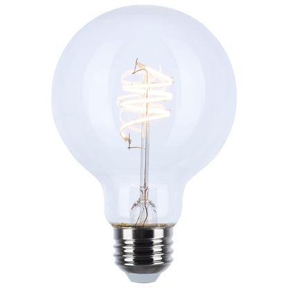 Satco S11531 6W G25 Soft White LED Light Bulb Medium Base