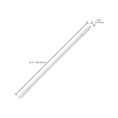 Satco S11650R1 7W T5 CCT Selectable LED Light Bulb Miniature Bi Pin Base