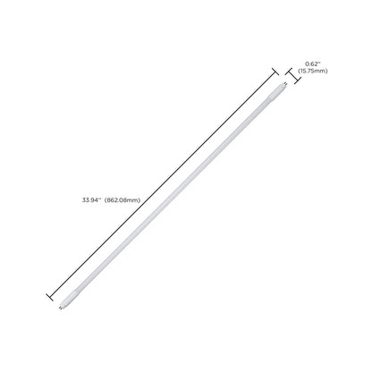 Satco S11654R1 18W T5 CCT Selectable LED Light Bulb Miniature Bi Pin Base