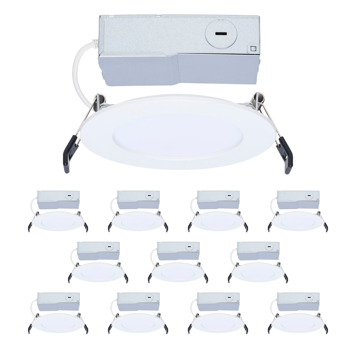Satco S11682 9W CCT Selectable LED Light Bulb Integrated Base
