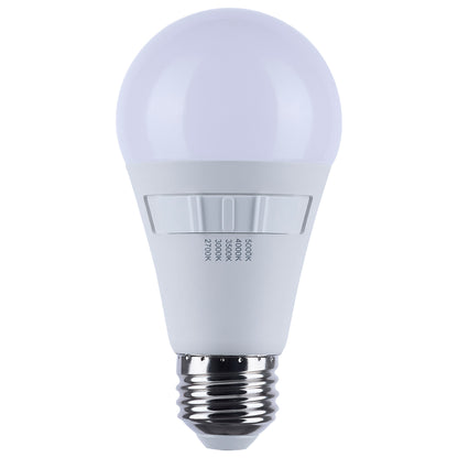 Satco S11776R1 12W A19 CCT Selectable LED Light Bulb Medium Base