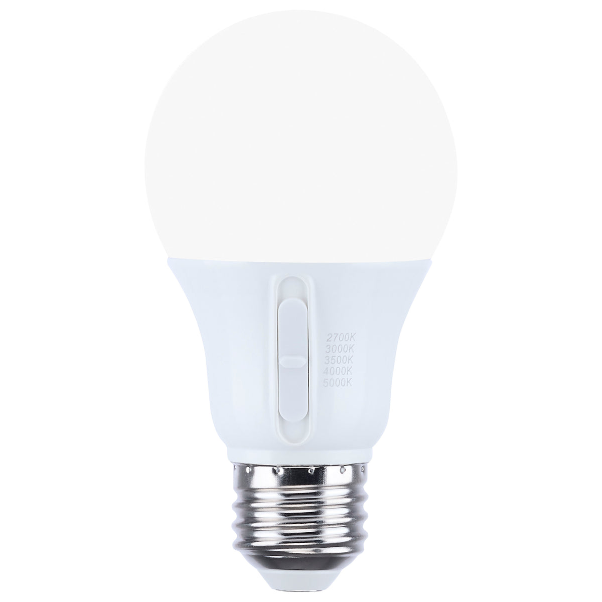Satco S12143 9.5W A19 CCT Selectable LED Light Bulb Medium Base