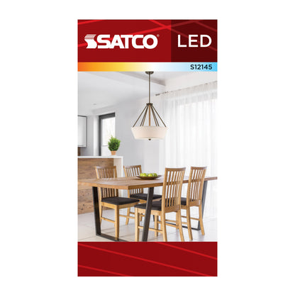 Satco S12145 11.5W A19 CCT Selectable LED Light Bulb Medium Base