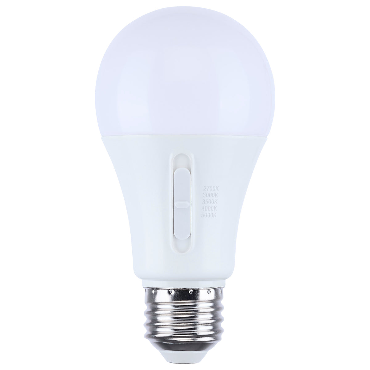 Satco S12147 15.5W A19 CCT Selectable LED Light Bulb Medium Base