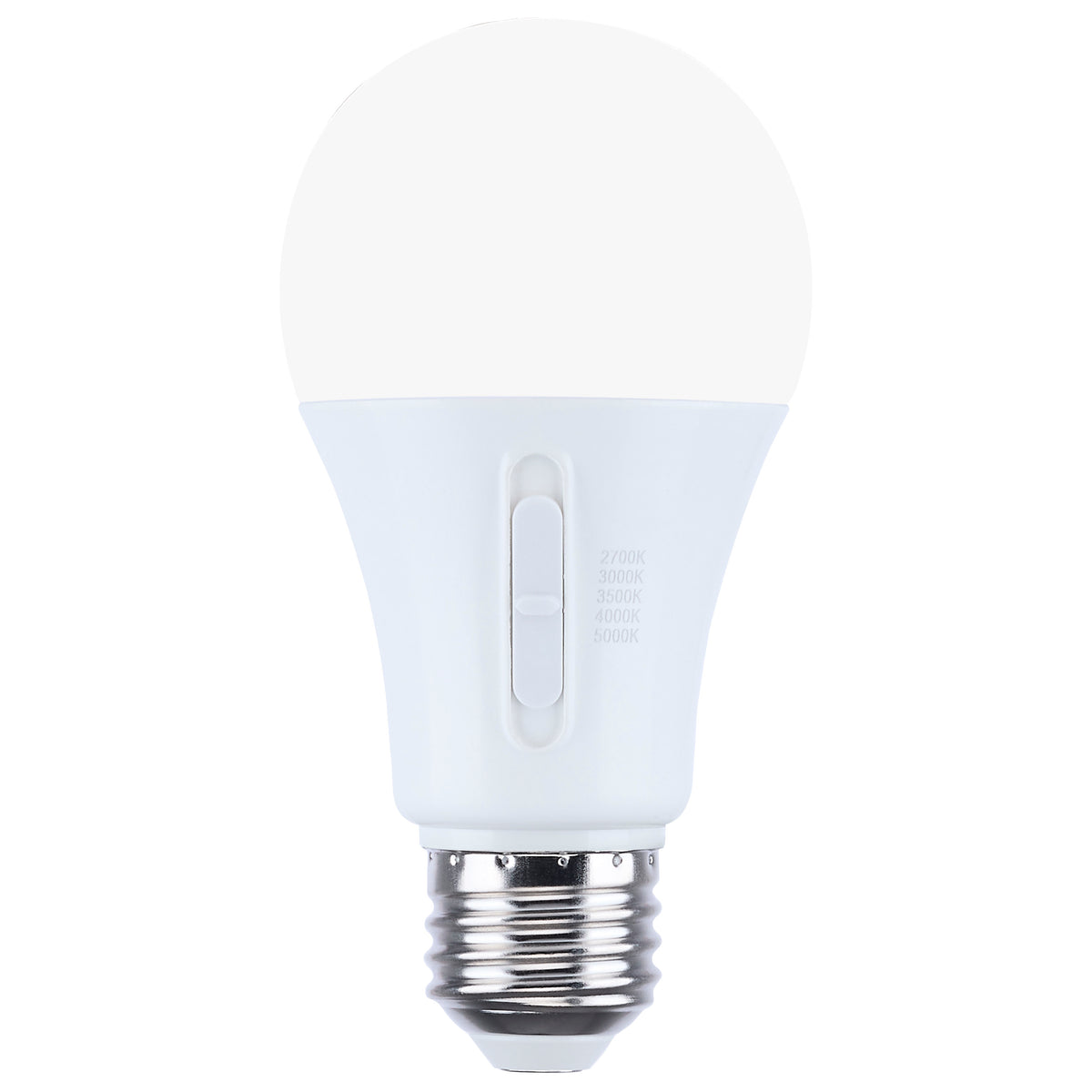 Satco S12147 15.5W A19 CCT Selectable LED Light Bulb Medium Base