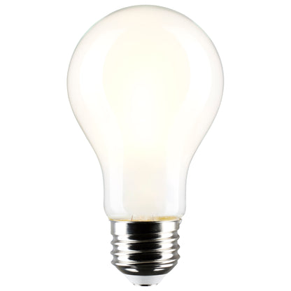 Satco S12151 8W A19 CCT Selectable LED Light Bulb Medium Base