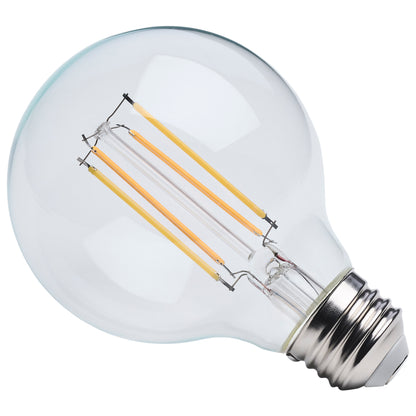 Satco S12152 8W G25 CCT Selectable LED Light Bulb Medium Base