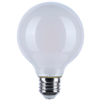 Satco S12153 8W G25 CCT Selectable LED Light Bulb Medium Base