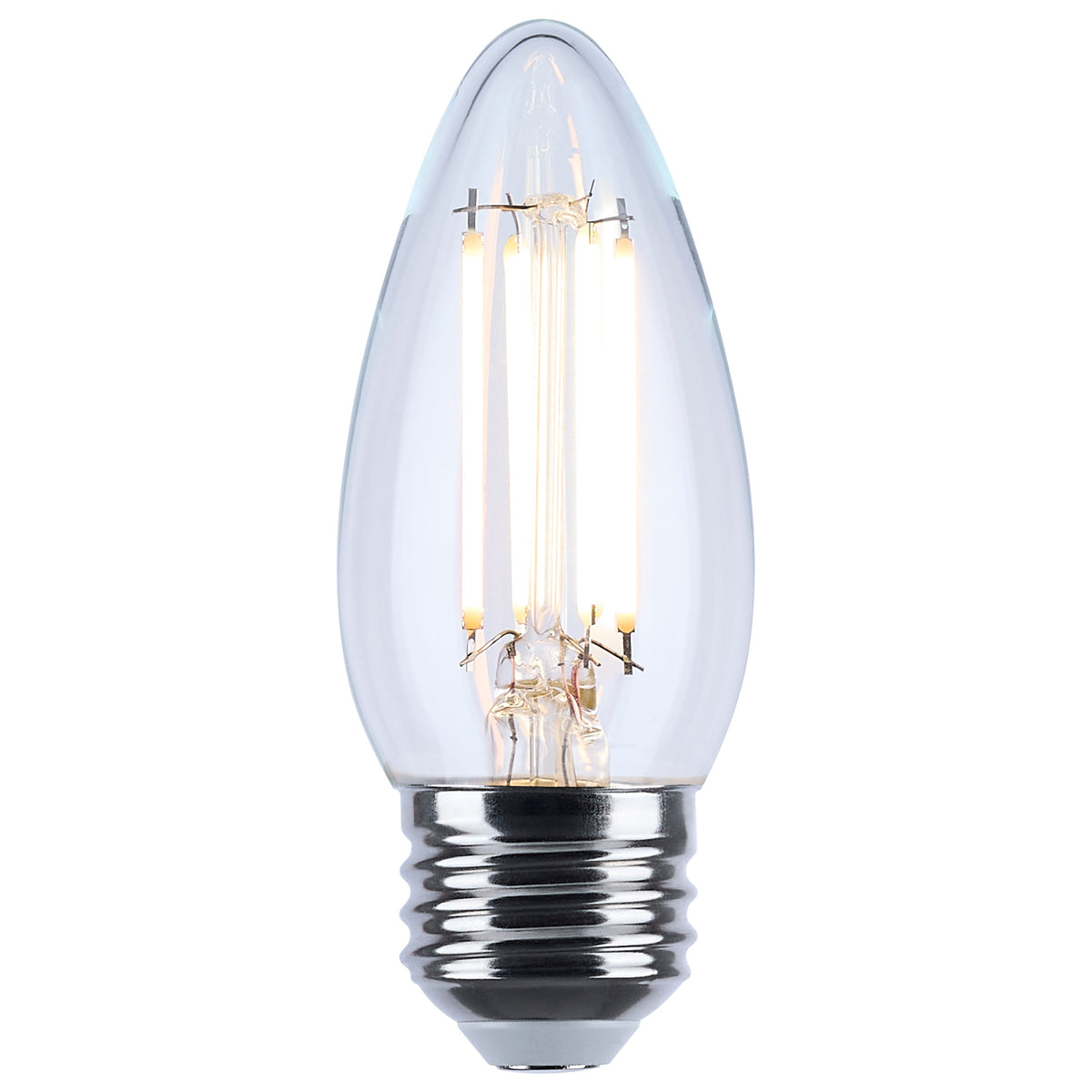 Satco S12159 4.5W B11 CCT Selectable LED Light Bulb Medium Base