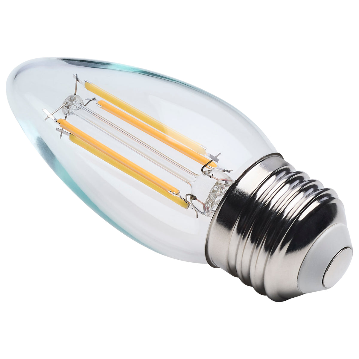 Satco S12159 4.5W B11 CCT Selectable LED Light Bulb Medium Base