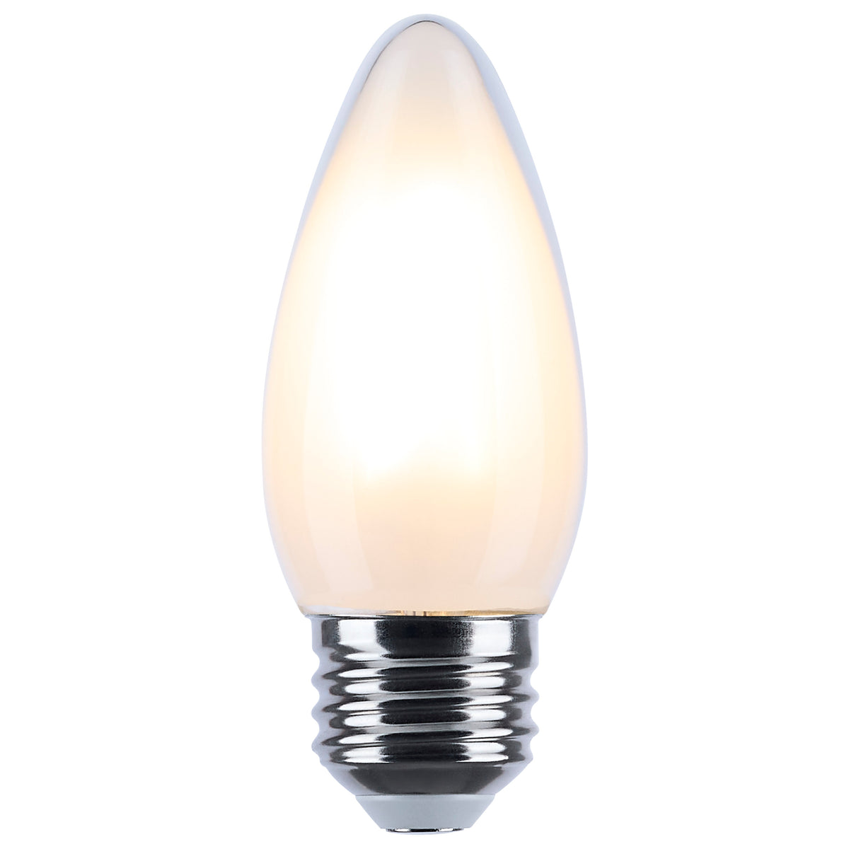 Satco S12160 4.5W B11 CCT Selectable LED Light Bulb Medium Base