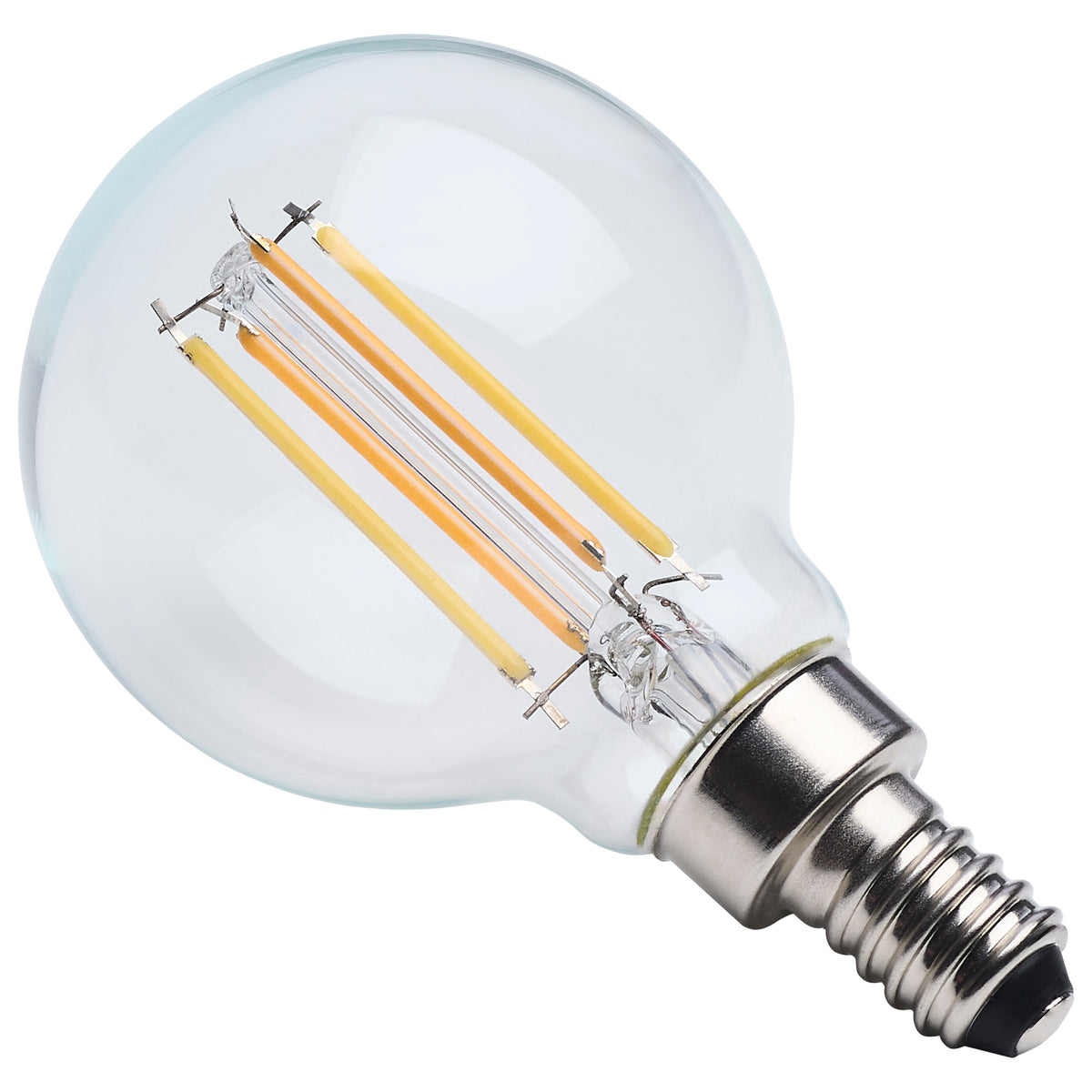 Satco S12161 4.5W G16.5 CCT Selectable LED Light Bulb Candelabra Base