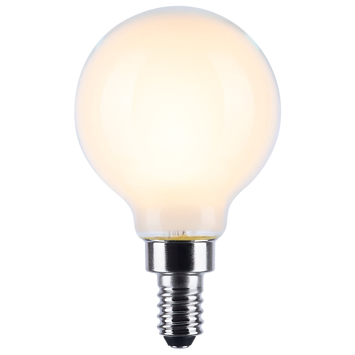 Satco S12162 4.5W G16.5 CCT Selectable LED Light Bulb Candelabra Base