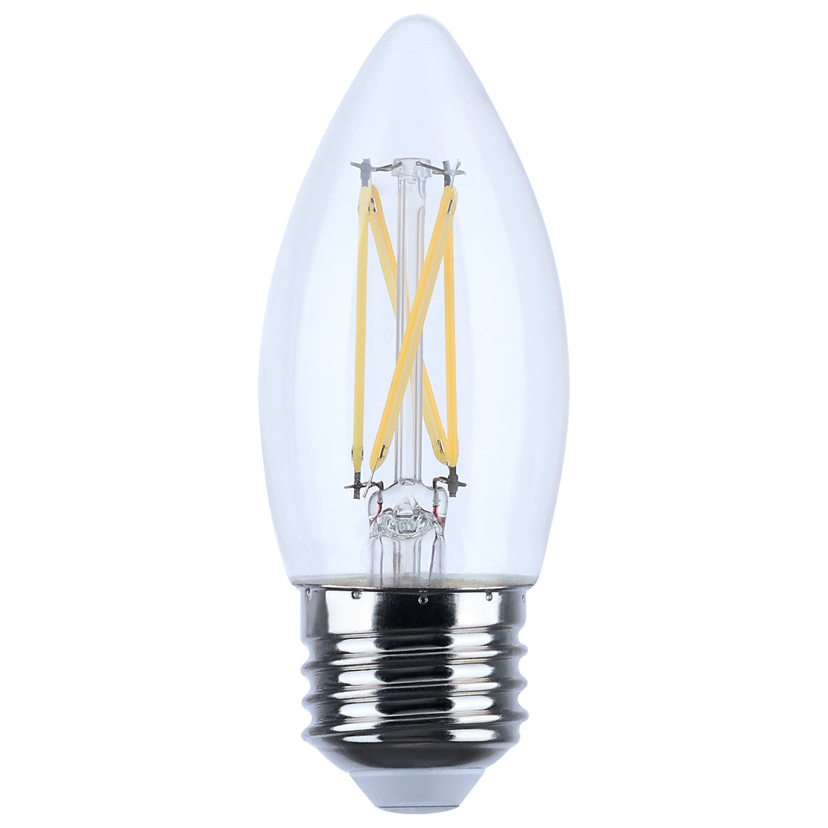 Satco S12501 4W B11 Natural Light LED Light Bulb Medium Base
