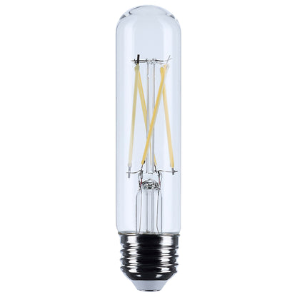 Satco S12525 8W T10 Neutral White LED Light Bulb Medium Base