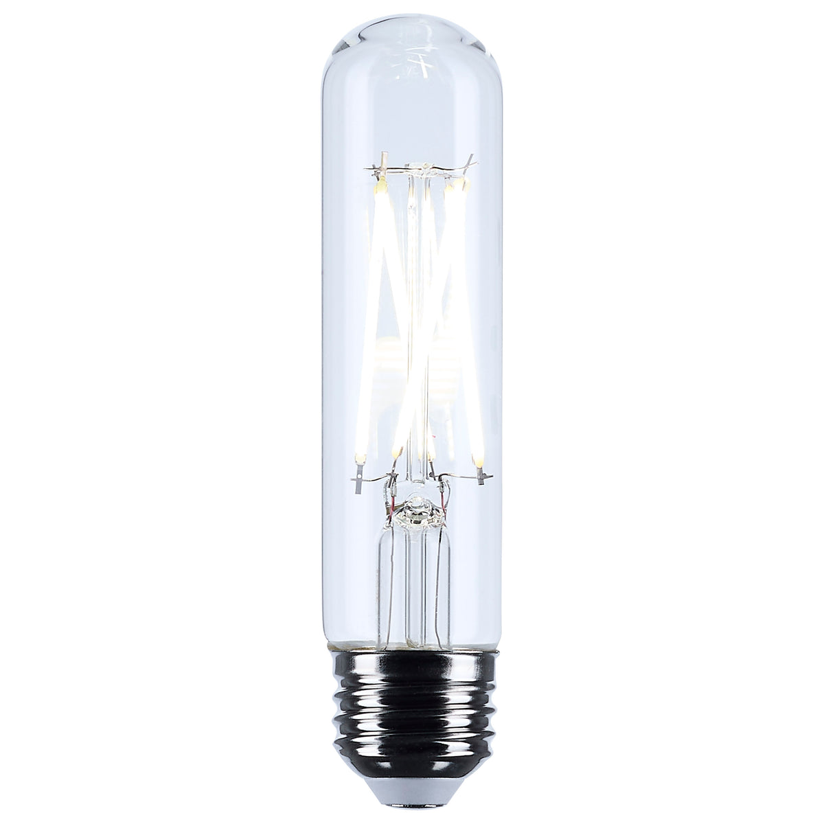Satco S12527 8W T10 Natural Light LED Light Bulb Medium Base