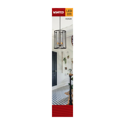 Satco S12528 5W T9 Warm White LED Light Bulb Medium Base
