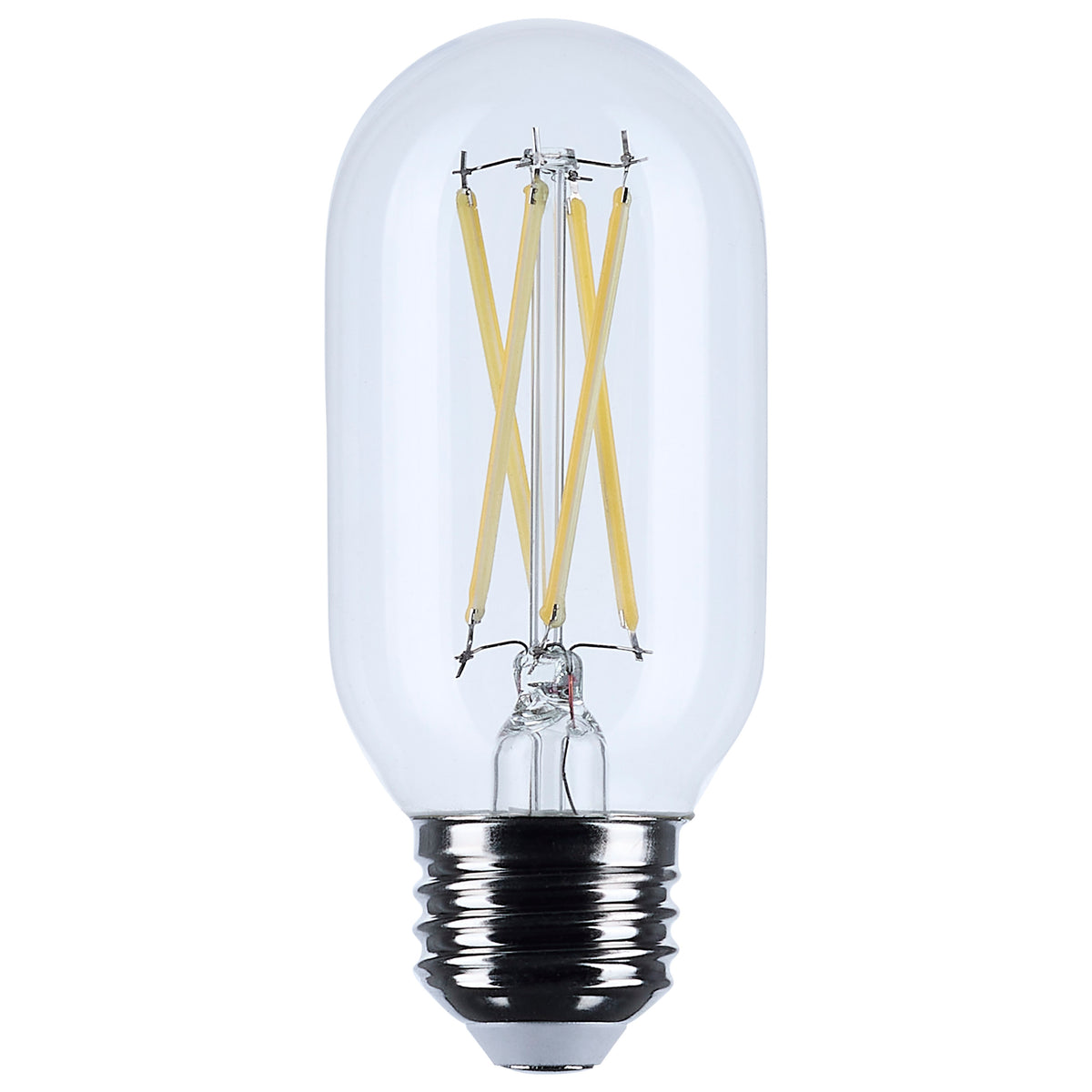 Satco S12534 5.5W T14 Soft White LED Light Bulb Medium Base