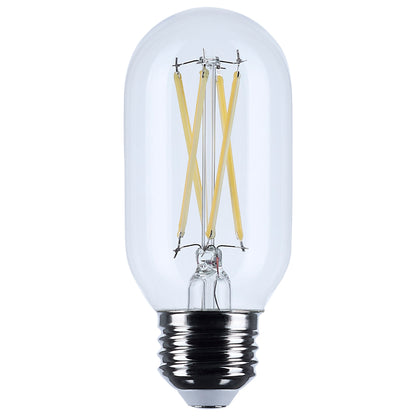 Satco S12534 5.5W T14 Soft White LED Light Bulb Medium Base