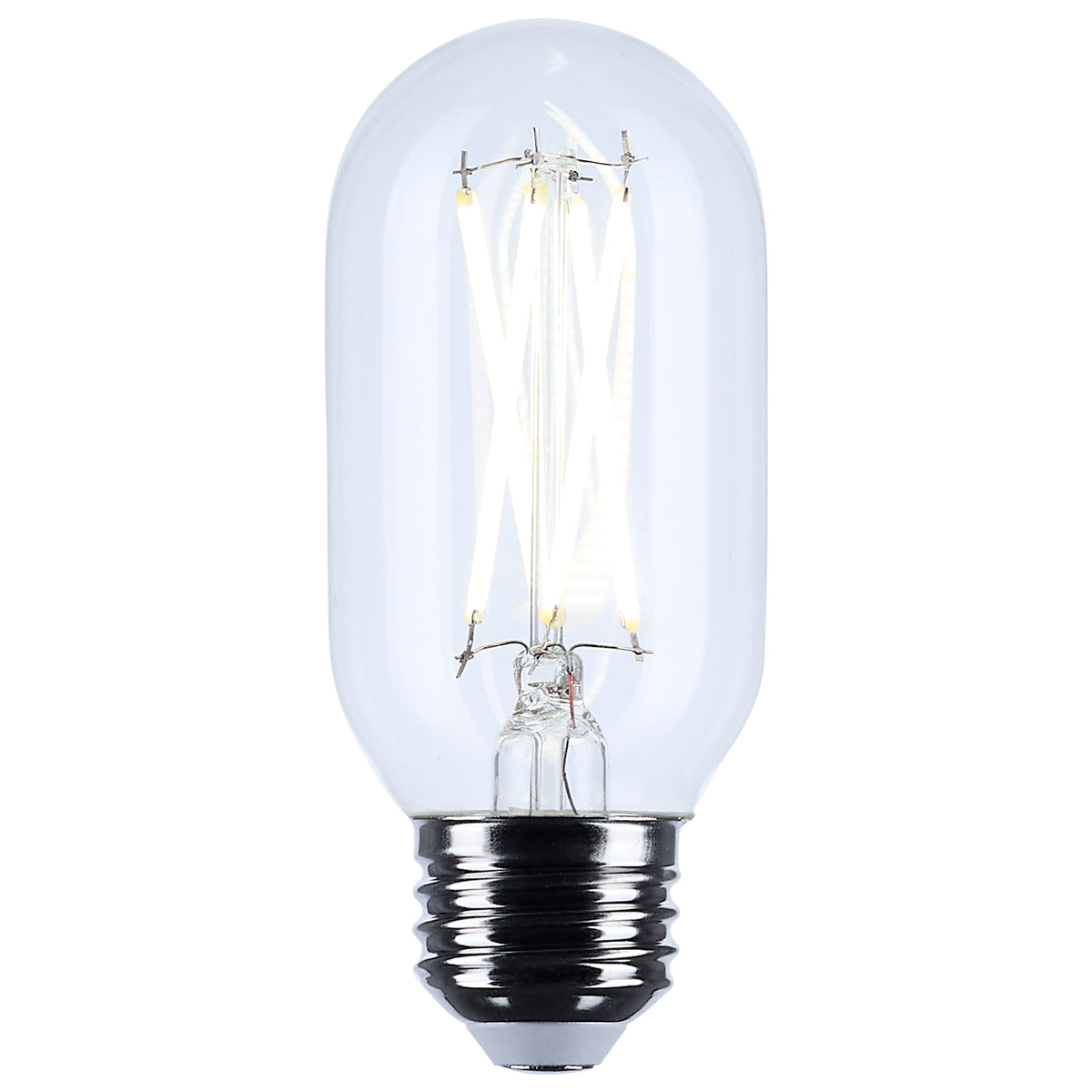 Satco S12534 5.5W T14 Soft White LED Light Bulb Medium Base