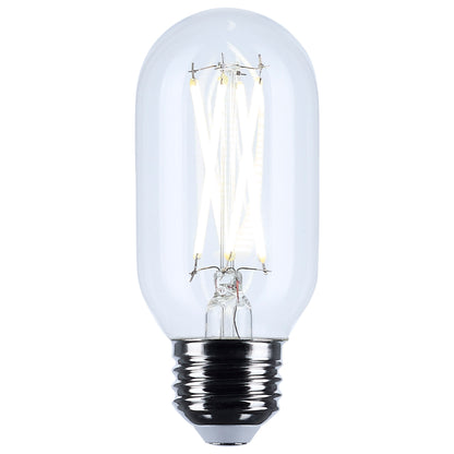 Satco S12534 5.5W T14 Soft White LED Light Bulb Medium Base