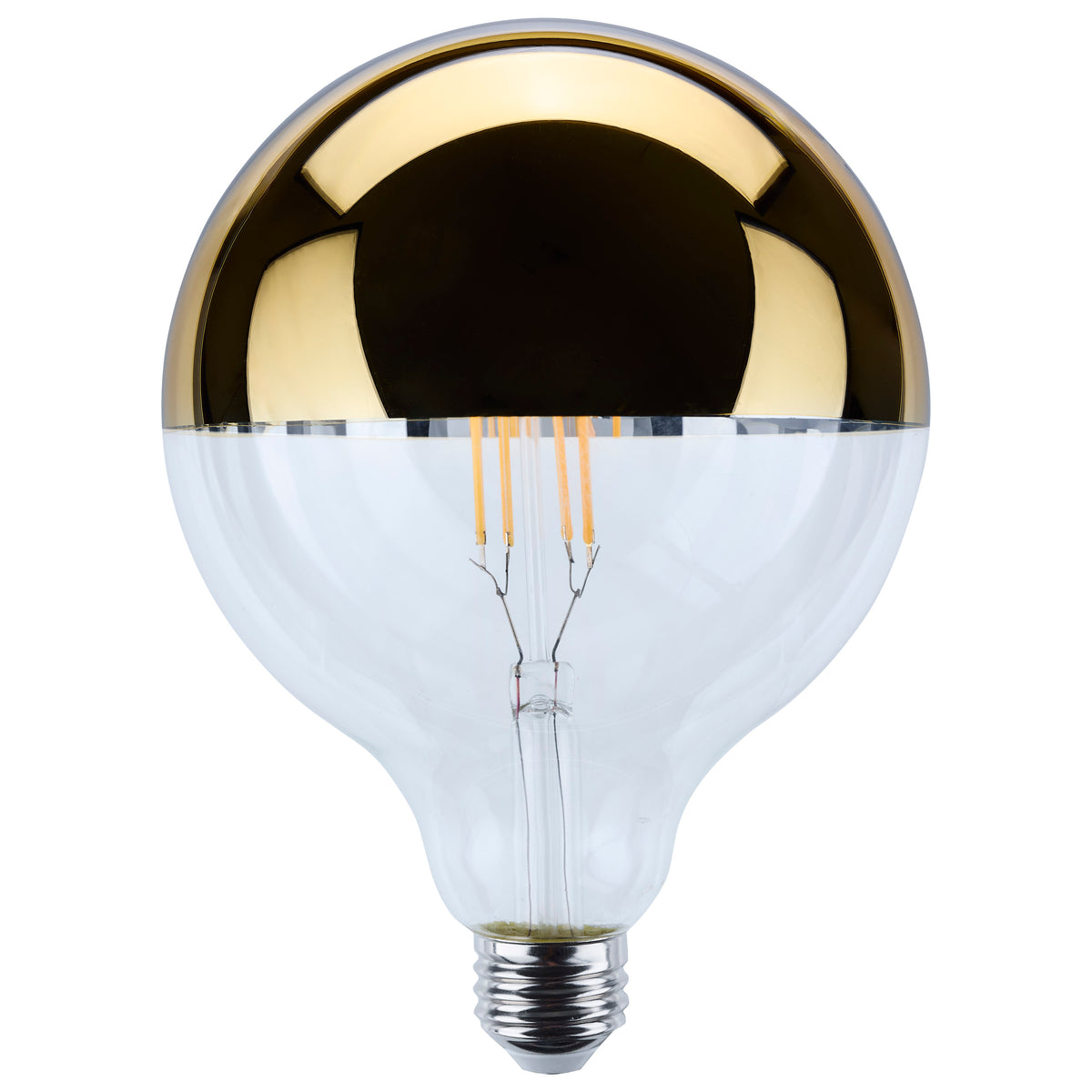 Satco S12546 8W G40 Warm White LED Light Bulb Medium Base