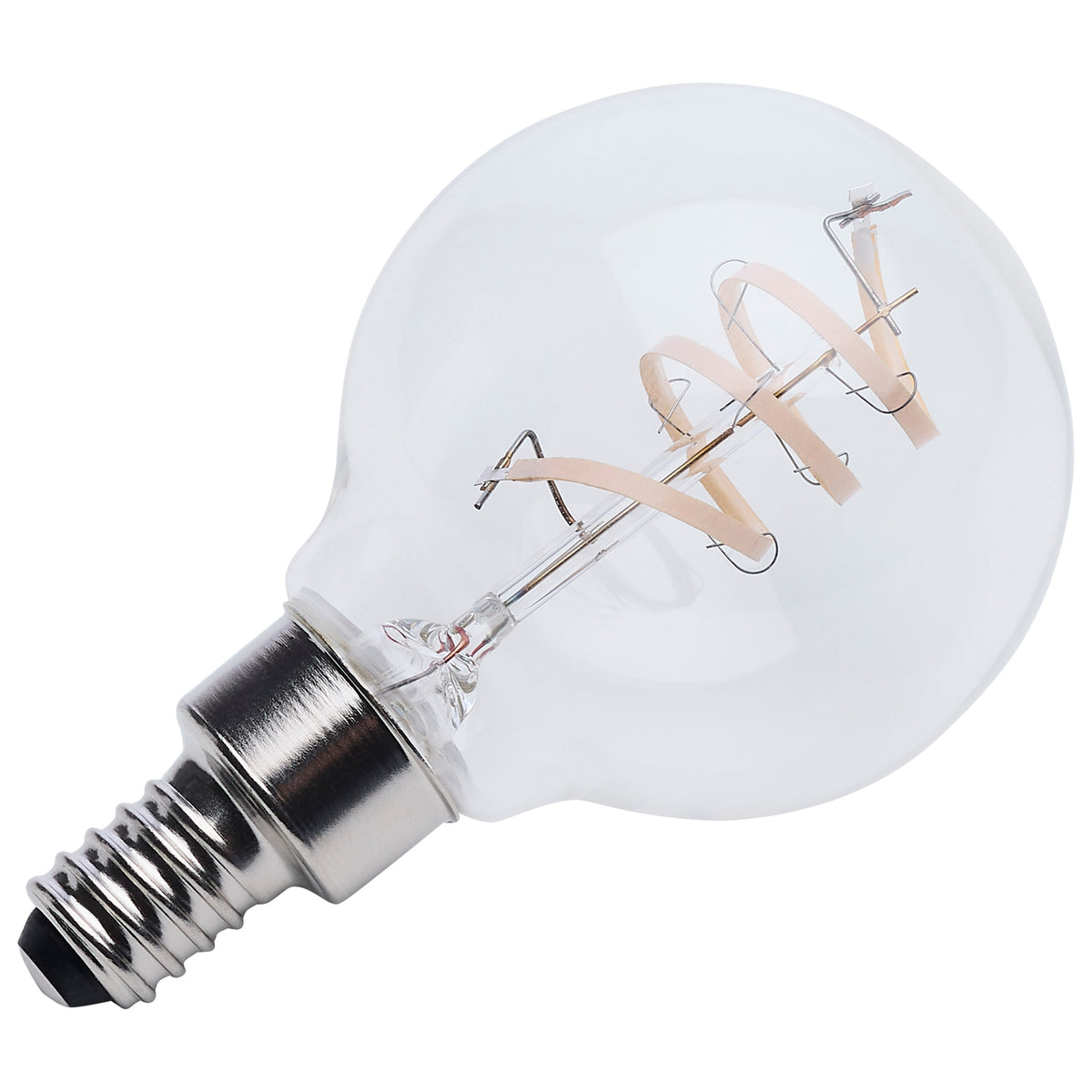 Satco S12560 4W G16.5 Warm White LED Light Bulb Candelabra Base