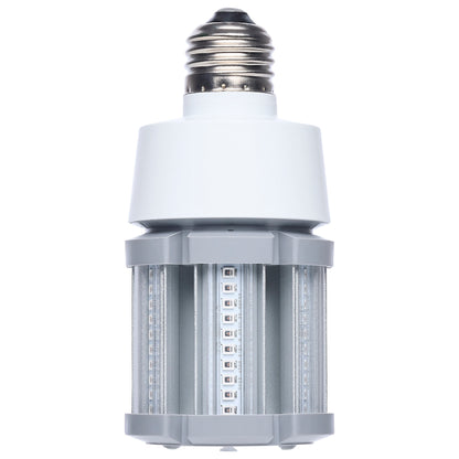 Satco S13137 9W Corncob Amber LED Light Bulb Medium Base