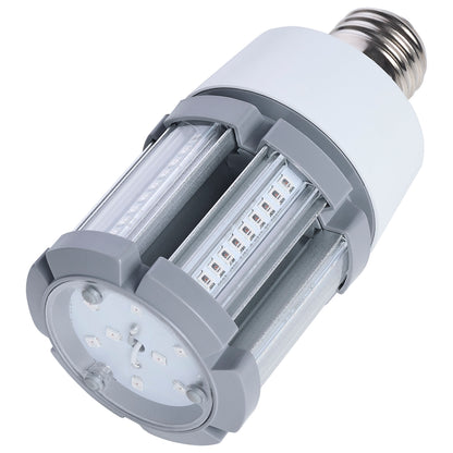 Satco S13137 9W Corncob Amber LED Light Bulb Medium Base